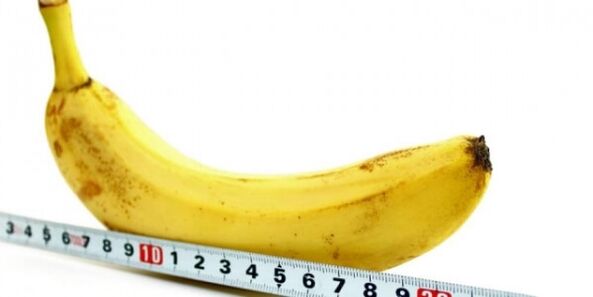 măsurarea unei banane sub formă de penis și modalități de creștere